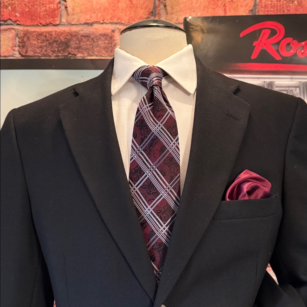 Stafford Black Blazer